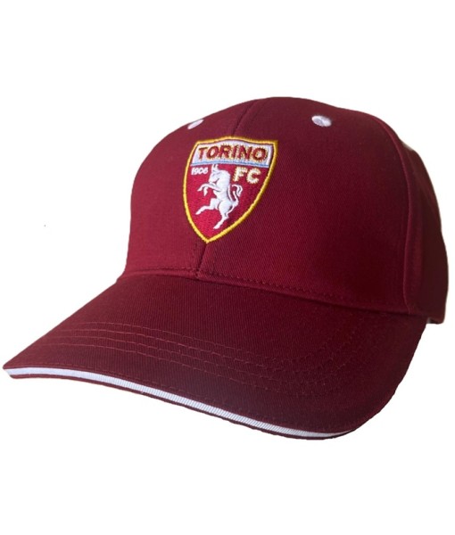 CAPPELLO TORINO UFFICIALE in COTONE GRANATA