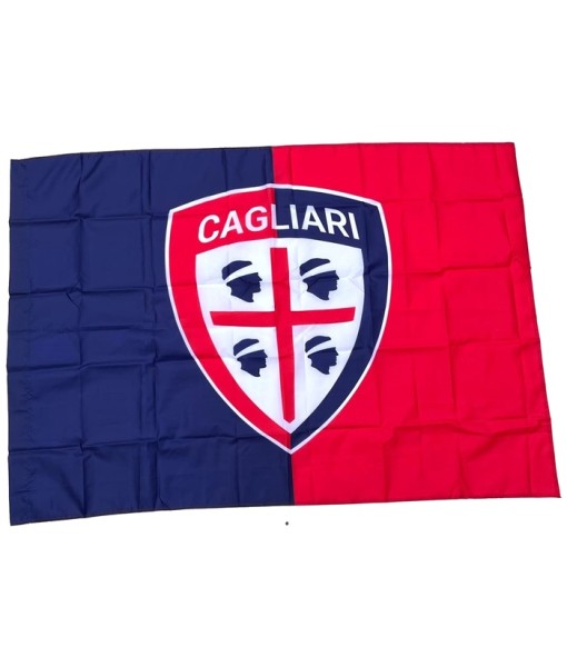 BANDIERA CAGLIARI UFFICIALE GRANDE cm. 100 x 145 ROSSOBLU