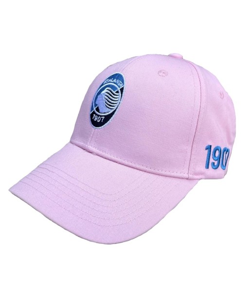 CAPPELLO ATALANTA UFFICIALE in COTONE DONNA RAGAZZA ROSA 1907