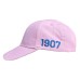 CAPPELLO ATALANTA UFFICIALE in COTONE DONNA RAGAZZA ROSA 1907