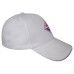 CAPPELLO FIORENTINA UFFICIALE in COTONE BIANCO RICAMATO STEMMA NUOVO