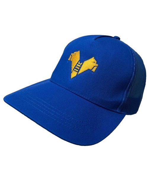 CAPPELLO VERONA UFFICIALE HELLAS in COTONE BLU ROYAL RETINATO