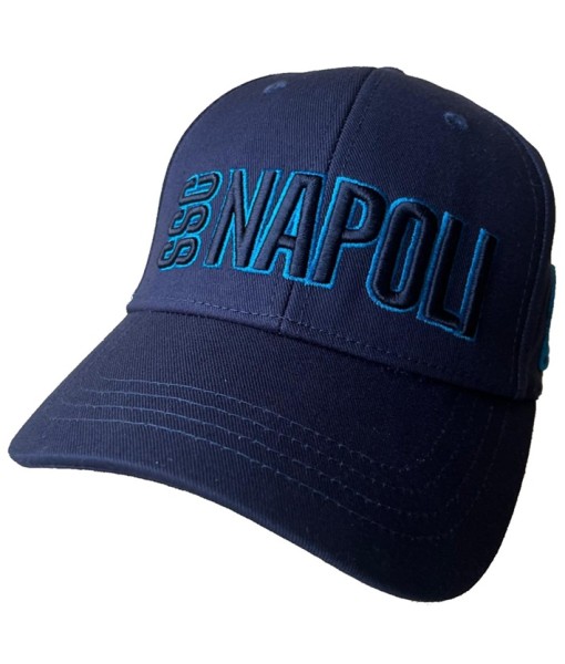 CAPPELLO NAPOLI UFFICIALE ORIGINALE ENZO CASTELLANO BLU NAVY 591