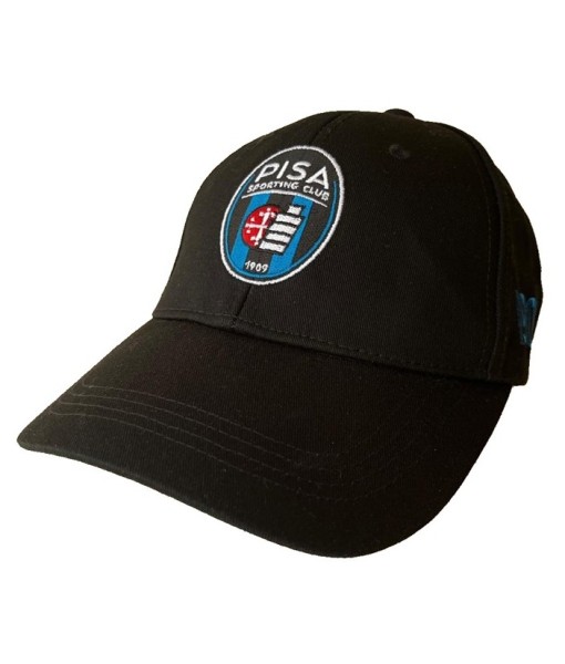 CAPPELLO PISA UFFICIALE in COTONE NERO 1909