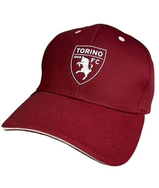 CAPPELLO TORINO UFFICIALE in COTONE GRANATA