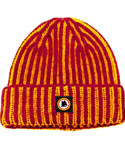 BERRETTO ROMA UFFICIALE GIALLOROSSO | CAPPELLO INVERNALE ROMA ORIGINALE CASTELLANO