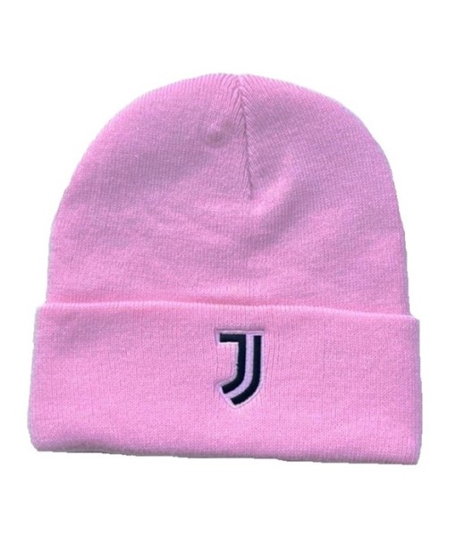 BERRETTO JUVENTUS UFFICIALE in ACRILICO DONNA | CAPPELLO INVERNALE JUVE ROSA