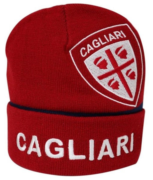 BERRETTO CAGLIARI UFFICIALE | CAPPELLO INVERNALE CAGLIARI RICAMATO