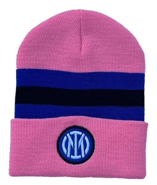 BERRETTO INTER UFFICIALE DONNA| CAPPELLO INVERNALE INTER DONNA ROSA in ACRILICO 034