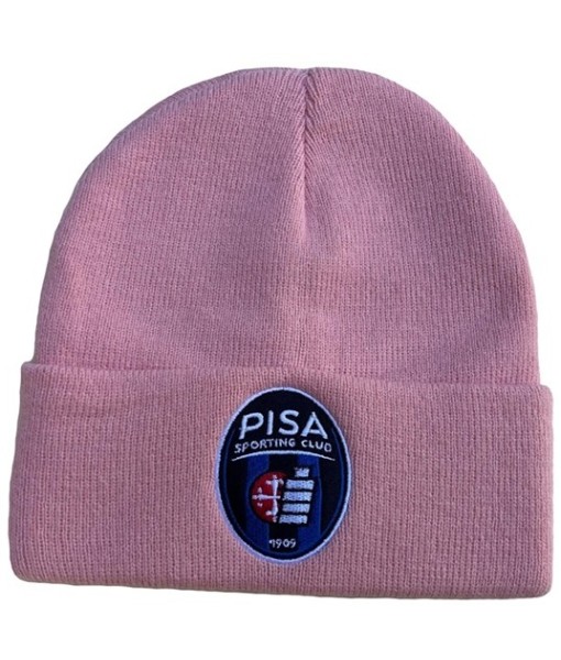 BERRETTO PISA UFFICIALE DONNA ROSA| CAPPELLO INVERNALE PISA RICAMATO