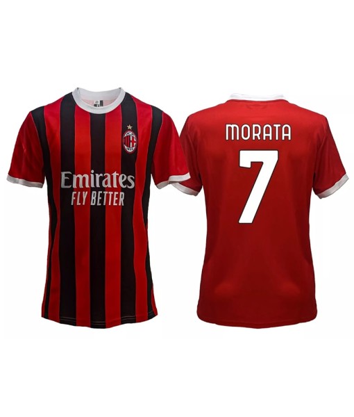 MAGLIA MORATA MILAN UFFICIALE 2024-2025 HOME 7 ADULTO e BAMBINO 