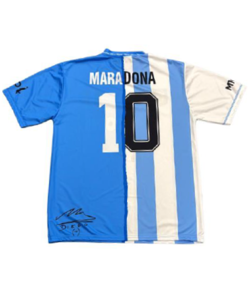 MAGLIA MARADONA UFFICIALE "El Pibe De Oro" - EDIZIONE SPECIALE DOPPIO STILE MAGLIA MARADONA UFFICIALE "El Pibe De Oro" - EDIZIONE SPECIALE DOPPIO STILE