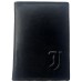 Portacarte Juventus Ufficiale Vera Pelle Enzo Castellano Nero RFID - JU648