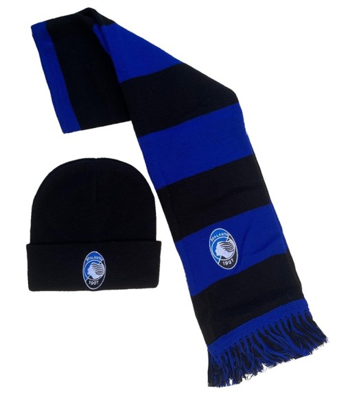 SET ATALANTA SCIARPA + BERRETTO UFFICIALE KIT INVERNALE