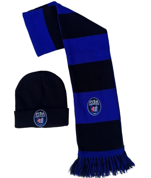 SET PISA SCIARPA + BERRETTO UFFICIALE KIT INVERNALE