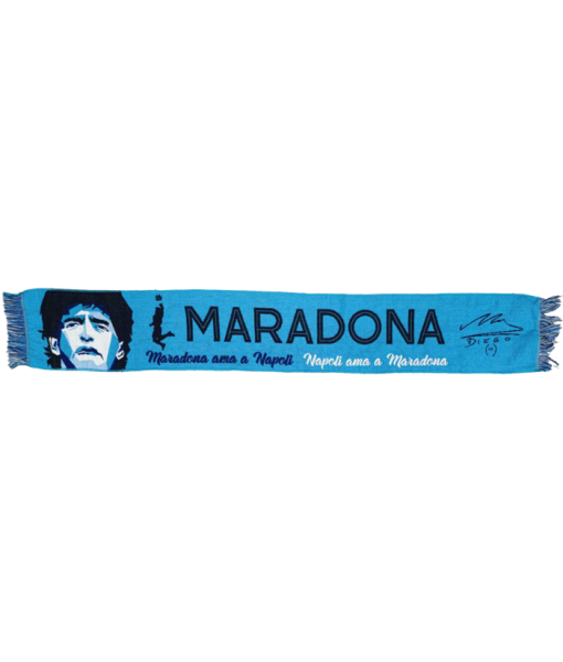 SCIARPA MARADONA UFFICIALE "El Pibe De Oro" | Modello JACQUARD AMA 01
