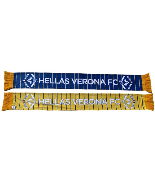 SCIARPA VERONA UFFICIALE HELLAS leggera modello RASO GIALLOBLU