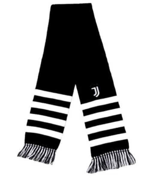 SCIARPA JUVENTUS UFFICIALE JUVE TUBOLARE DOPPIA RICAMATA NERA SCIARPA JUVENTUS UFFICIALE JUVE TUBOLARE DOPPIA RICAMATA NERA