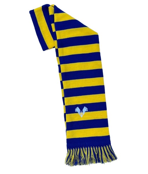 SCIARPA VERONA UFFICIALE TUBOLARE RICAMATA HELLAS GIALLOBLU