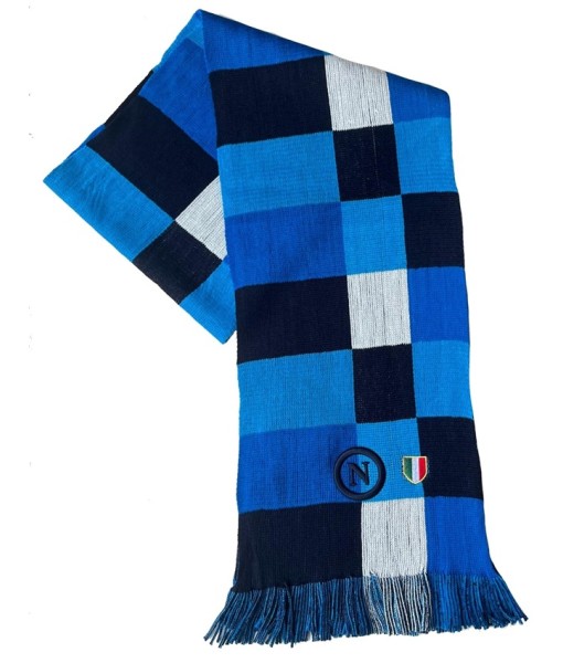 SCIARPA NAPOLI UFFICIALE SCUDETTO MAGLIA QUADRI ENZO CASTELLANO SCIARPA NAPOLI UFFICIALE SCUDETTO MAGLIA QUADRI ENZO CASTELLANO