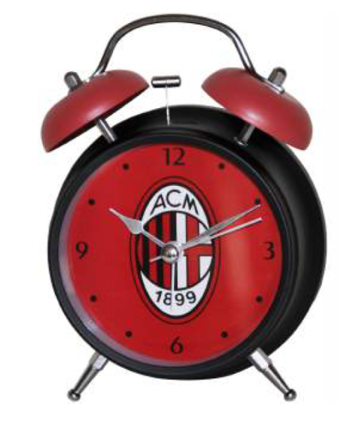SVEGLIA MILAN UFFICIALE CLASSICA a 2 CAMPANE SVEGLIA MILAN UFFICIALE CLASSICA a 2 CAMPANE